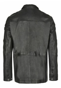 Bugatti Mit Abdeckleiste Und Stehkragen - Leren Jas - Schwarz 13 Bugatti Mit Abdeckleiste Und Stehkragen - Leren Jas - Schwarz -Algemene Winkel Voor Herenmode 839e557a797f4bbcb577d3ab3b9d94f3