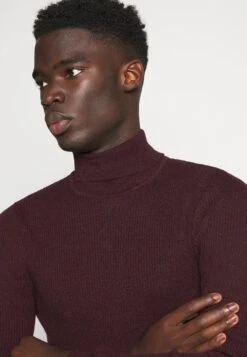 Pier One Muscle Fit Turtle - Trui - Mottled Bordeaux -Algemene Winkel Voor Herenmode 87bc9746f3cd48c78886c3726b9971e1
