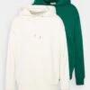 YOURTURN 2 Pack Unisex - Hoodie - Off-White/Green -Algemene Winkel Voor Herenmode 88c4925cfb884ab0a7f41afb477aea1a