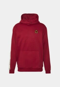 SikSilk Hoodie With Gothic Side Tape - Longsleeve - Burgundy -Algemene Winkel Voor Herenmode 89e372f6ddf745de8037c7b7fa2bb600