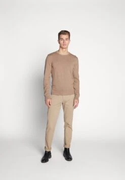 Pier One Basic Crewneck - Trui - Mottled Beige -Algemene Winkel Voor Herenmode 8ab6afa896f946a0abe264ae414a2865