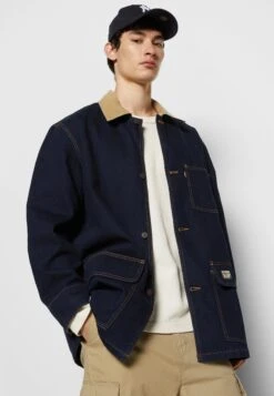 Cypress Chore Coat - Spijkerjas - Dark Indigo Rinse -Algemene Winkel Voor Herenmode 92a11ef45d6e43ee9a87a6344c7f33a4