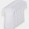 Pier One 7 Pack - T-Shirt Basic - White -Algemene Winkel Voor Herenmode 96fcf3fd8c6a42908dccdb5f46ff0bf3