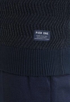 Pier One Trui - Mottled Dark Blue -Algemene Winkel Voor Herenmode 99d5b37fddae40a8bfa8e79453205e89