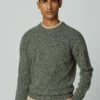 Hackett London Lw Mouline Crew - Trui - Green Taupe -Algemene Winkel Voor Herenmode a0ffeefda47e46708188fa75412d066c