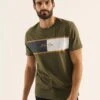 Pier One T-Shirt Print - Olive -Algemene Winkel Voor Herenmode a28190738adc4fe48749914c188ac33e