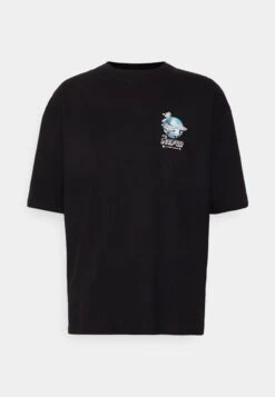 YOURTURN Unisex - T-Shirt Print - Black -Algemene Winkel Voor Herenmode a38d6e5b0c10443794a2963de8c19019