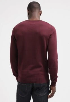 Pier One Basic Crewneck - Trui - Bordeaux -Algemene Winkel Voor Herenmode aaf245cbddbb47c589ef82b506fadeca
