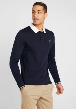 Pier One Muscle Fit - Poloshirt - Dark Blue