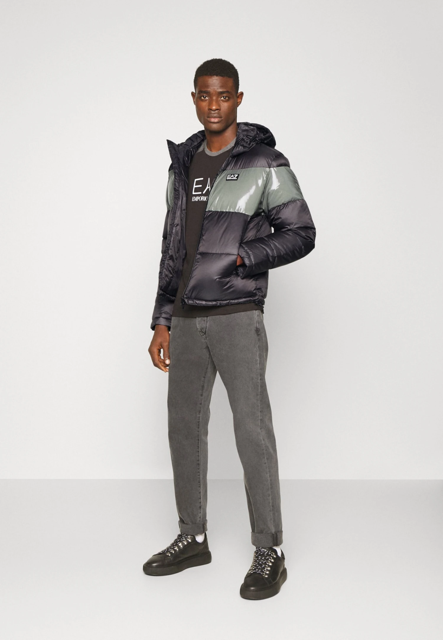 EA7 Emporio Armani Jacket - Winterjas - Black 4 EA7 Emporio Armani Jacket - Winterjas - Black - Afbeelding 2