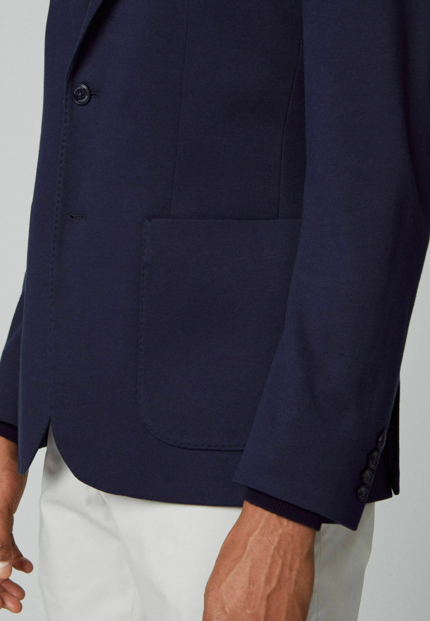 Hackett London Sports W Hooded Bib - Blazer - Navy Blue 8 Hackett London Sports W Hooded Bib - Blazer - Navy Blue - Afbeelding 6