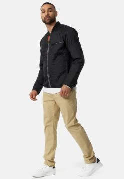 Indicode Jeans Übergangs Leander - Bomberjacks - Black -Algemene Winkel Voor Herenmode bd2510b9316b4e55b01c043038cfda76