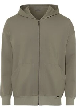 HANRO Natural Living - Sweater Met Rits - Antique Green -Algemene Winkel Voor Herenmode c020e454306542249804d0871055b57a