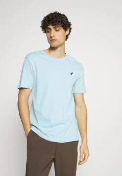 Pier One 5 Pack - T-Shirt Basic - Light Grey - 101_White - 001_Green - 602 -Algemene Winkel Voor Herenmode c5d09be1320042ecb8b6f671d155ac8e