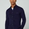Hackett London Chest Pocket Fb - Vest - Navy -Algemene Winkel Voor Herenmode c62acfbb39ac46e9bcfdf7520800ff15