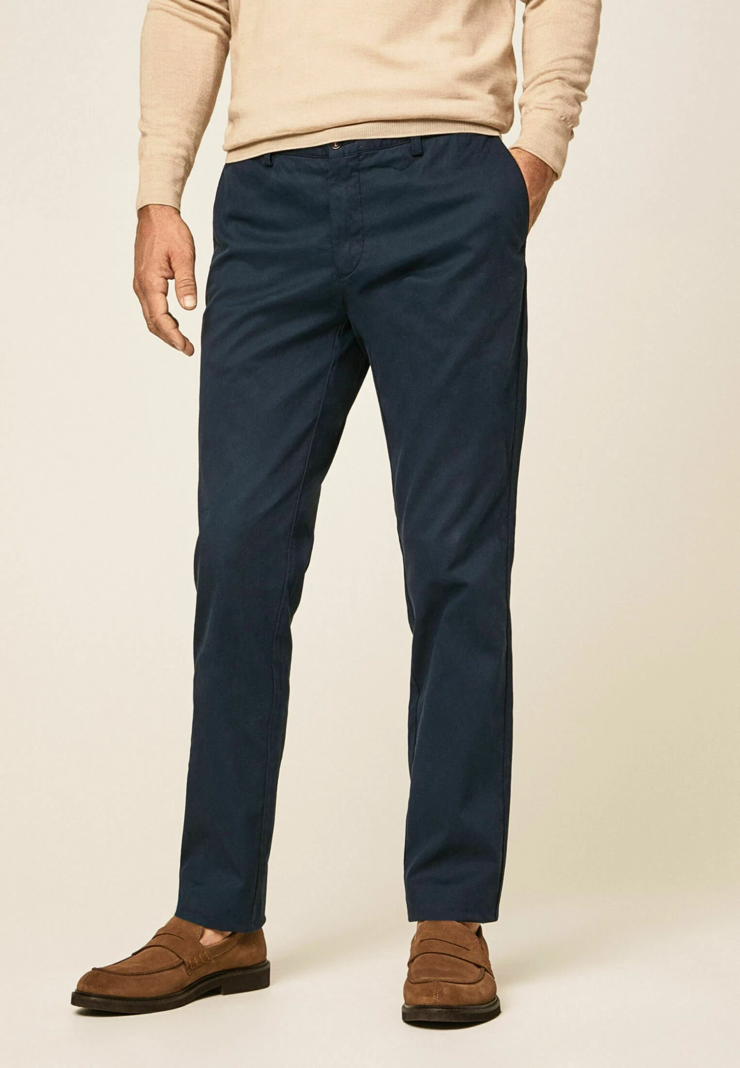 Hackett London Texture- Chino - Navy Blazer 3 Hackett London Texture- Chino - Navy Blazer