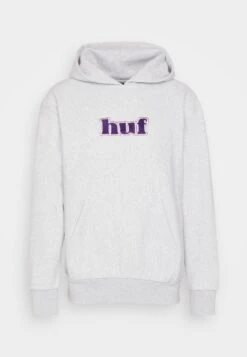 HUF Madison Heavyweight Hoodie Unisex - Hoodie - Heather Grey -Algemene Winkel Voor Herenmode cb34562907af440fb88010d1a1336328