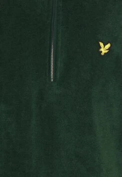 Lyle & Scott Quarter Zip - Fleece Trui - Dark Green 12 Lyle & Scott Quarter Zip - Fleece Trui - Dark Green -Algemene Winkel Voor Herenmode dbcf39ef912d4e259967721149263e86