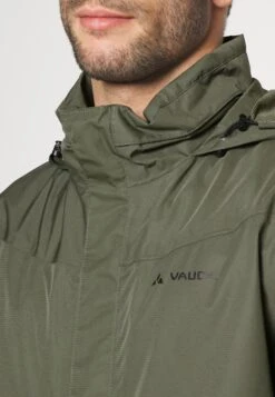 VAUDE Me Escape Bike Light Jacket - Regenjas - Khaki -Algemene Winkel Voor Herenmode dfbe5d5846ba4423bd5226576c6d90ba
