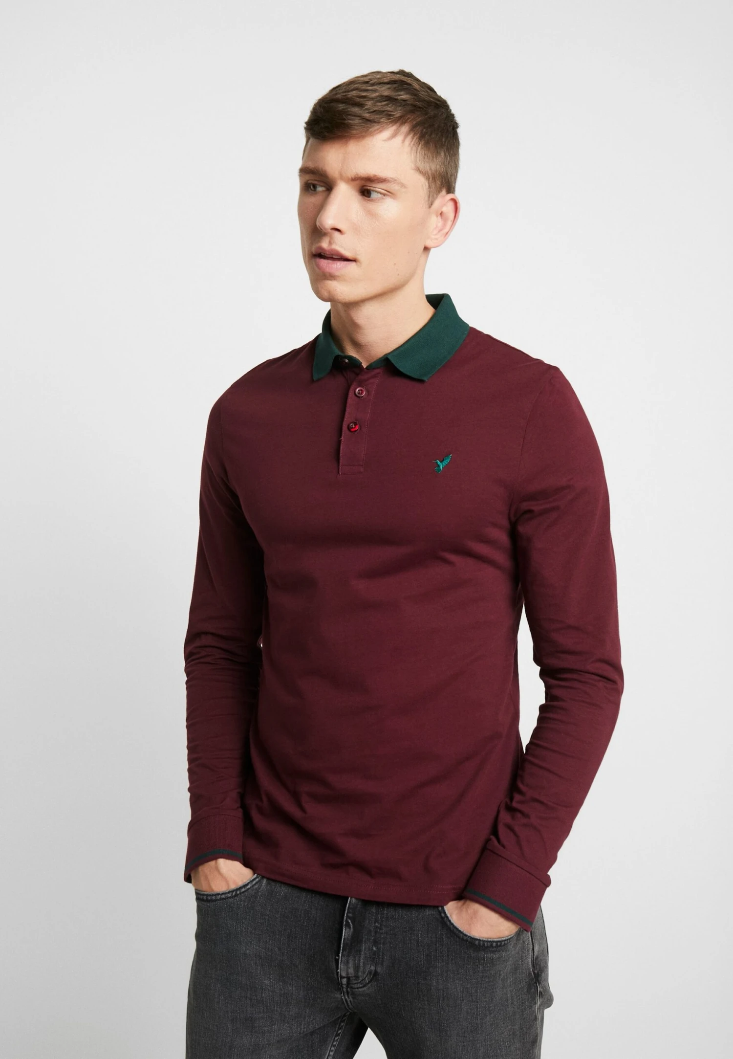 Pier One Muscle Fit - Poloshirt - Bordeaux 3 Pier One Muscle Fit - Poloshirt - Bordeaux