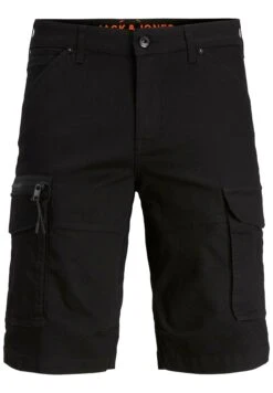 Jack & Jones Unifarbene Dex Mit Cargotaschen - Shorts - Schwarz -Algemene Winkel Voor Herenmode e03f31d3f3b646ae9e97f5ef3238d8cb