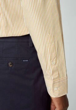 Hackett London Essential Bengal Stripe - Overhemd - White Yelow -Algemene Winkel Voor Herenmode e166c751c12c4a67bab31344c7e66786