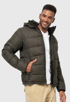 Indicode Jeans Hebert - Winterjas - Army -Algemene Winkel Voor Herenmode e1a486e74b1a4eb396c50bfb6e94aac6