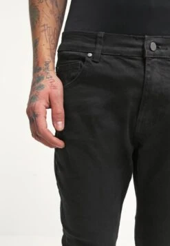 Pier One Slim Fit Jeans - Black Denim -Algemene Winkel Voor Herenmode e6495bdd88fd4ba1ba4e9b5c63680635