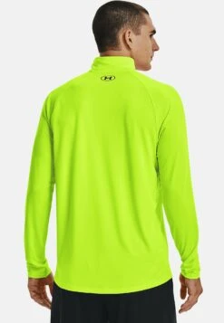 Under Armour Tech 1/2 Zip - Longsleeve - Lime Surge -Algemene Winkel Voor Herenmode e7a2eb8fab4c40709d1ecbb09fcab60c