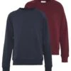 Pier One 2 Pack - Sweater - Dark Blue/Bordeaux 1 Pier One 2 Pack - Sweater - Dark Blue/Bordeaux -Algemene Winkel Voor Herenmode e8ca40f9b80c4f6f9ec83d1f66be0f35