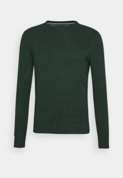 Pier One Basic Crewneck - Trui - Mottled Dark Green -Algemene Winkel Voor Herenmode ed0d07d298fc4765845341d2b8f1838a
