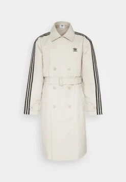 Adidas Originals 3 Stripe Coat Unisex - Trenchcoat - Beige 12 Adidas Originals 3 Stripe Coat Unisex - Trenchcoat - Beige -Algemene Winkel Voor Herenmode ef31e809e97e4c0a9b8a3e7f6e18737e